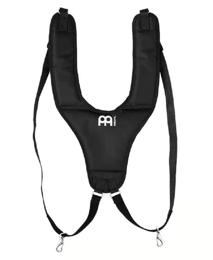 Meinl Percussion Professional Djembe Strap - Shoulder Strap for Djembes - Adjustable - Padded - Nylon, Black (MDJS2)