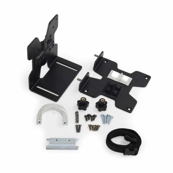 Ergotron Thin Client Mount - Mounting kit (holder, mounting hardware, strap) for personal computer - black - pole mount - for P/N: 45-353-026, 45-354-026 - Image 2