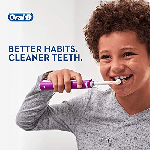 Oral-B Kids Electric Toothbrush, Christmas Gifts for Kids 1 Toothbrush Head, with Kid-Friendly Sensitive Mode - Image 4