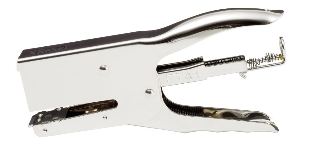 Rexel R56 Metal Stapling Pliers, 40 Sheet Capacity, Uses 24/6 and 26/6 Staples, Metal, Silver, 2103700 - Image 4