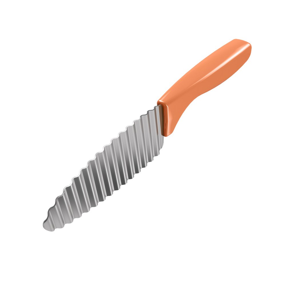Metaltex "Deco Wave Cutter, Silver, 2.1 x 9.5 x 26 cm - Image 2