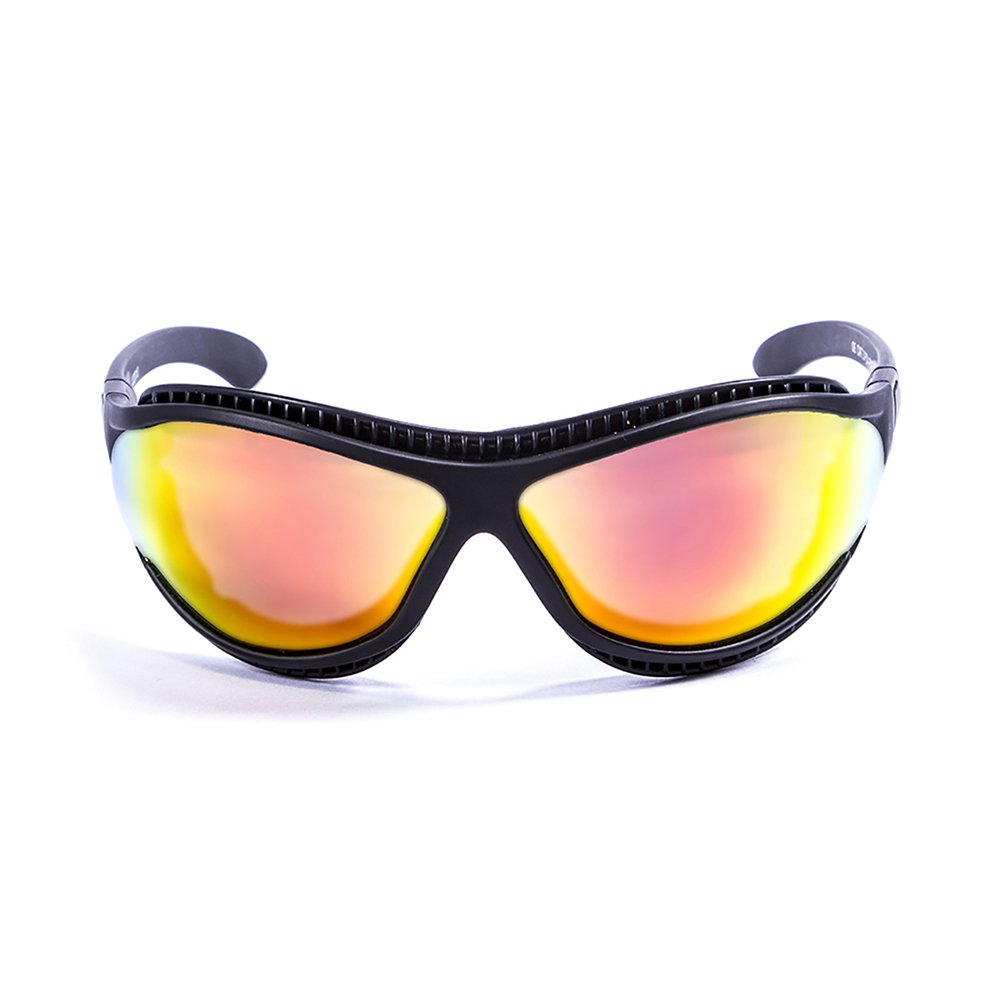 OceanGlasses - tierra de fuego - Polarized Sunglasses - Frame : Matt Black - Lens : Revo Yellow (12201.0)