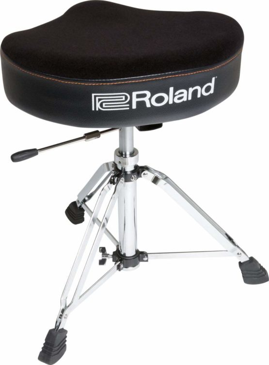 Roland Saddle Drum Throne, with Velours Seat And Hydraulic Base - Rdt-Sh