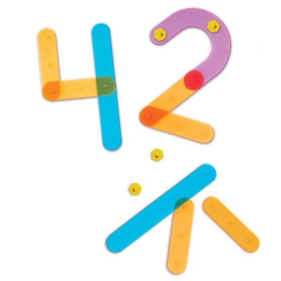 Learning Resources Number Construction, 55 Pieces - Image 4