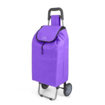 Metaltex Daphne Shopping Trolley-Purple, Epoxy coated steel, 40 L capacity