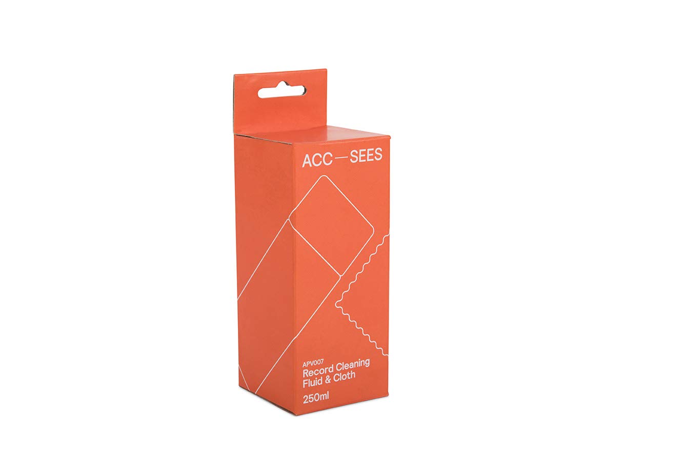 Acc-Sees Record Cleaning Fluid & Cloth 250ml, Black - Image 3
