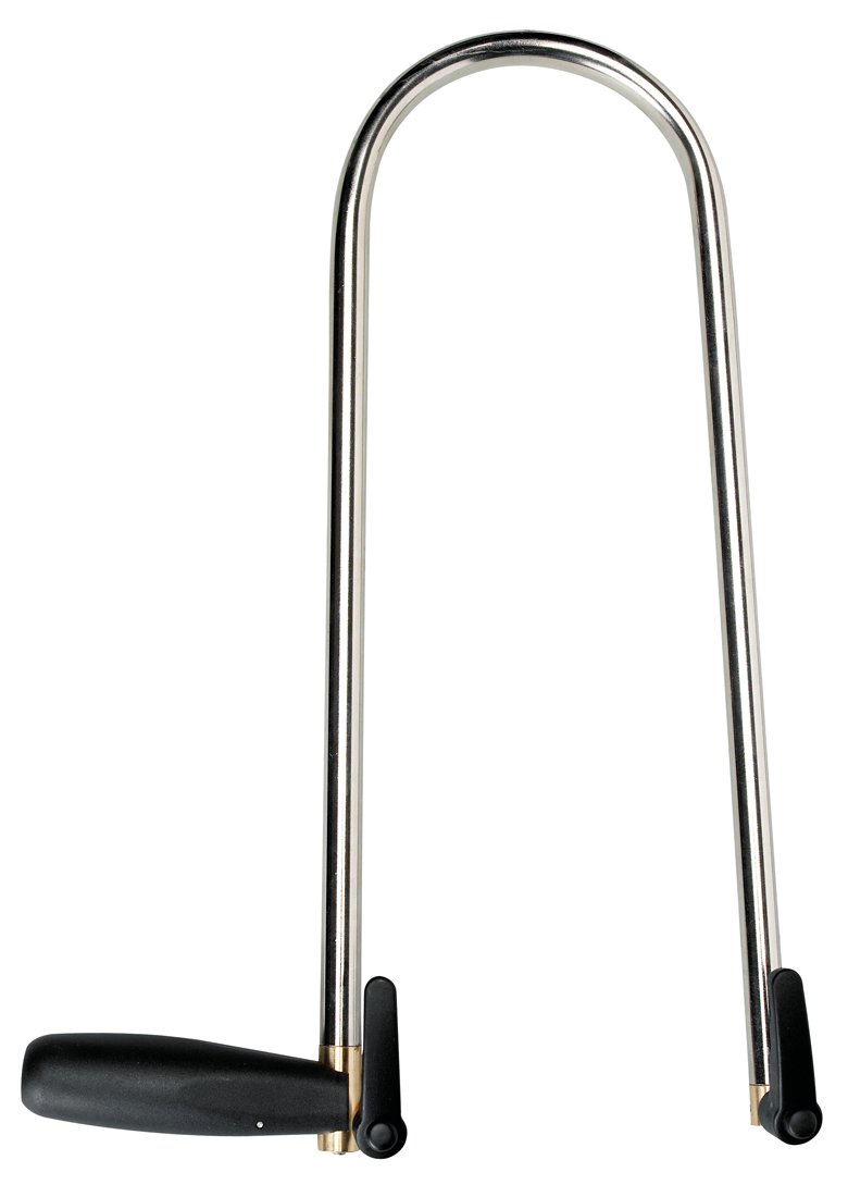 Pebaro Automatic fretsaw bow with quick release system for professional use in school and hobbies, Silver