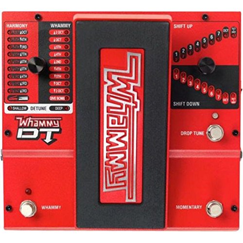 DigiTech Whammy DT - Effect for Guitars, Red, REGULAR