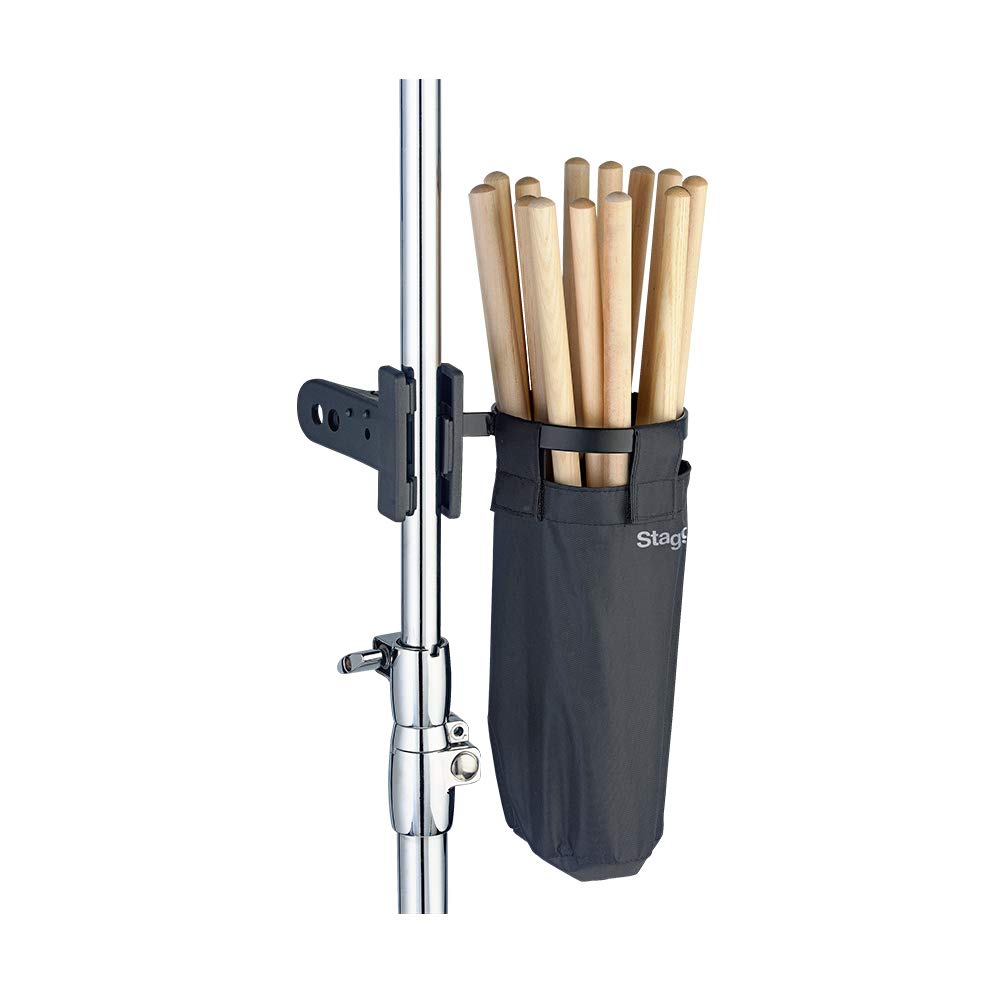 Stagg DSHB10 Drum Stick/Beater Bag Holder with Fast Clip System, Black