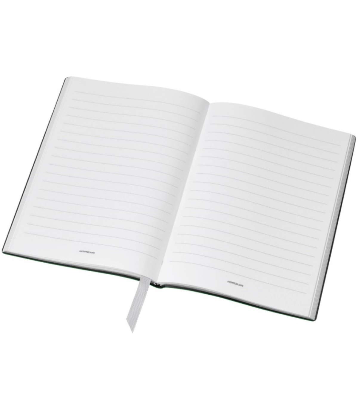 Montblanc Notebook 116518 Fine Stationery #146 Green - Elegant Soft Cover Journal - Lined Notebook with Leather Binding - A5 - Image 2