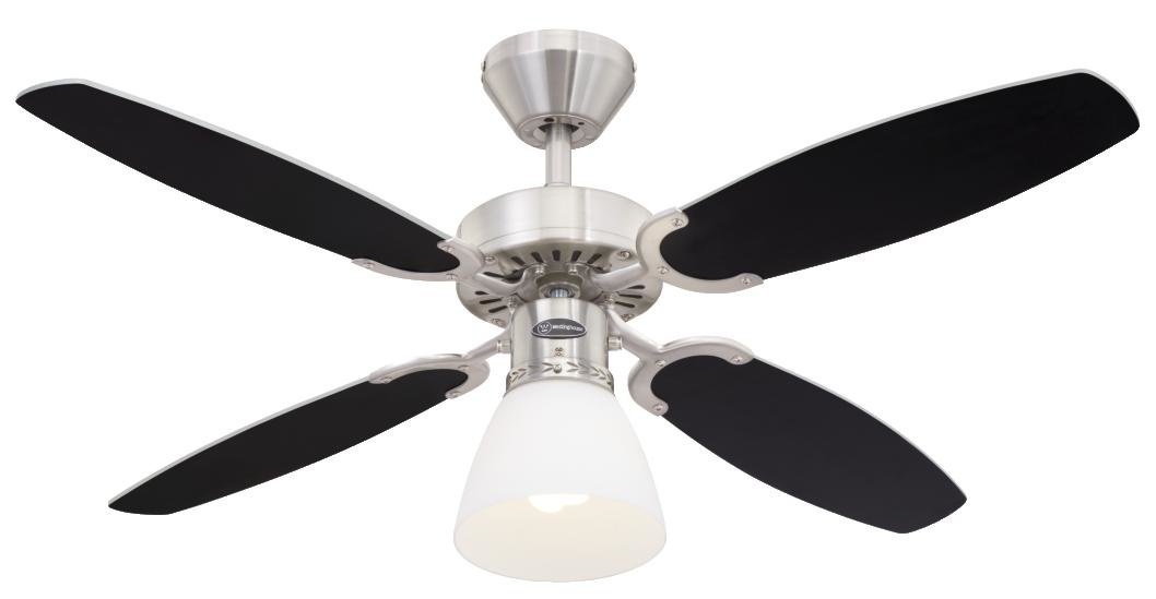 Westinghouse Lighting 78274 Capitol 105 cm Brushed Steel Indoor Ceiling Fan (withouit remote control) - Image 2