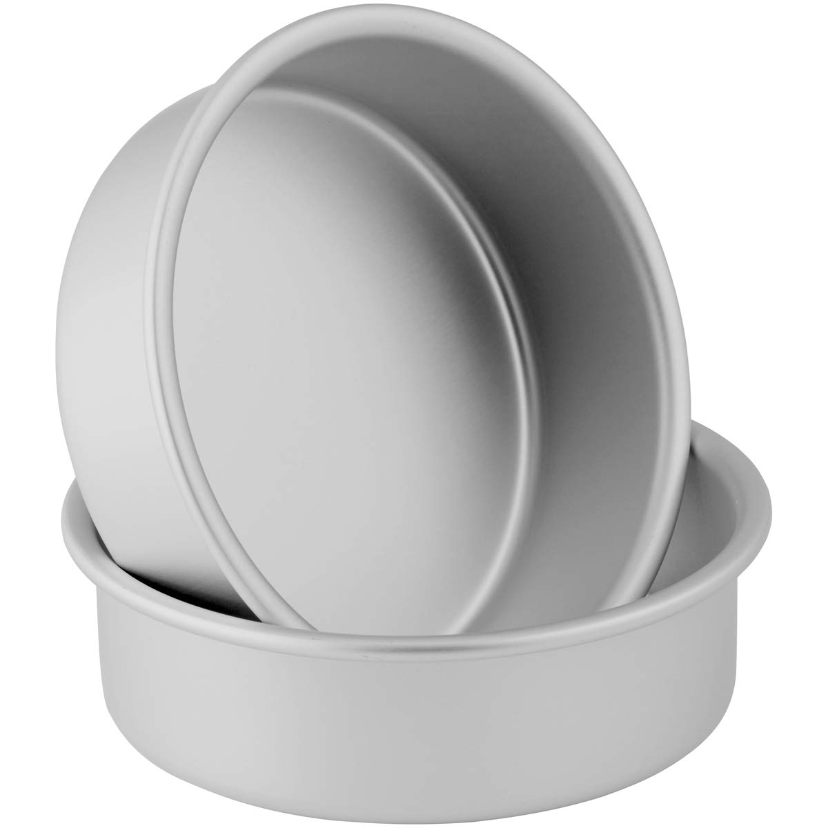 Wilton Small & Tall Layered Cake Tin Set, 15.2cm x 5cm (6in x 2in), 2 pieces, Silver, 2.0299999999999998 x 6.65 x 13.15 cm - Image 3