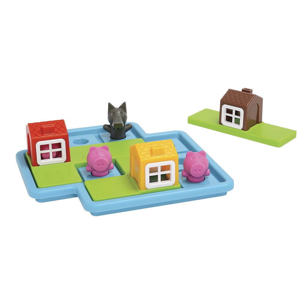 Smart Games - The Three Little Pigs, Multicoloured, Miscelanea - Image 3