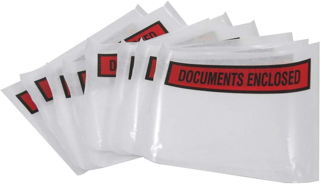Triplast 1000 x A6 Printed Document Enclosed Wallet (158 x 110 mm), Transparent