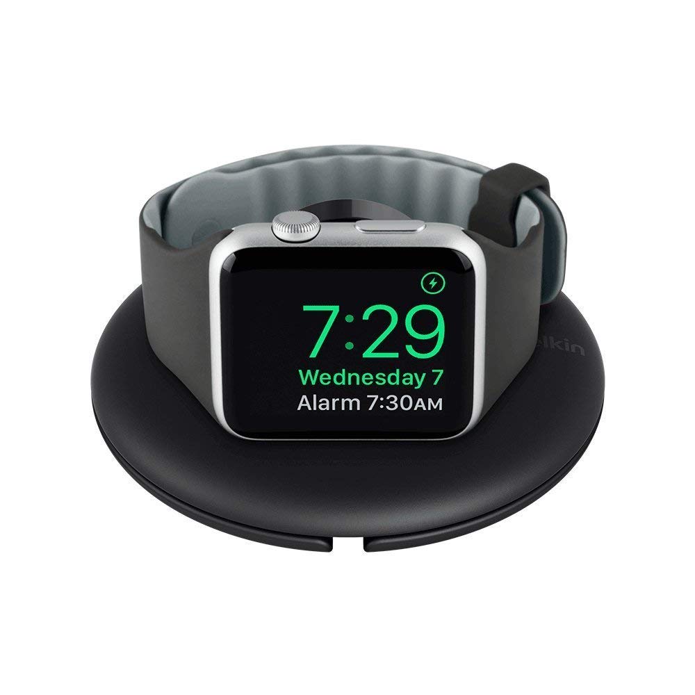 Belkin Travel Stand for Apple Watch Series SE 7, 6, 5, 4, 3, 2, 1 (Charging Cable Sold Separately), Black - Image 4