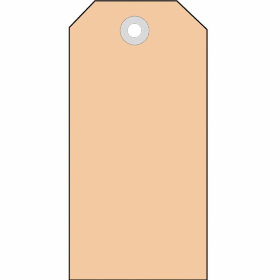 Herma 6024 Hanging Labels 60 x 120 mm 4 Strips with Cardboard Eyelets Pack of 1000 Brown