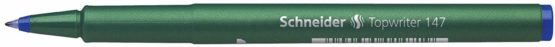 Schneider Topwriter 147 Mint Green Barrel Fibre Pen - Blue (Pack of 10) - Image 4
