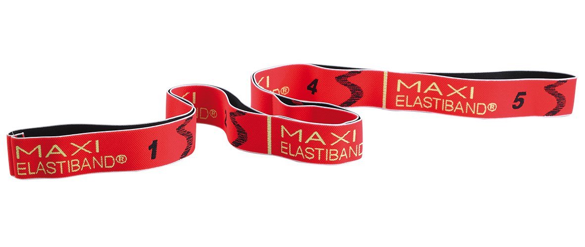 Sveltus Maxi Elastiband 10 kg, red / yellow