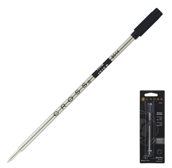 Cross 723474 Ballpoint Pen Refill, Refill Fine Black