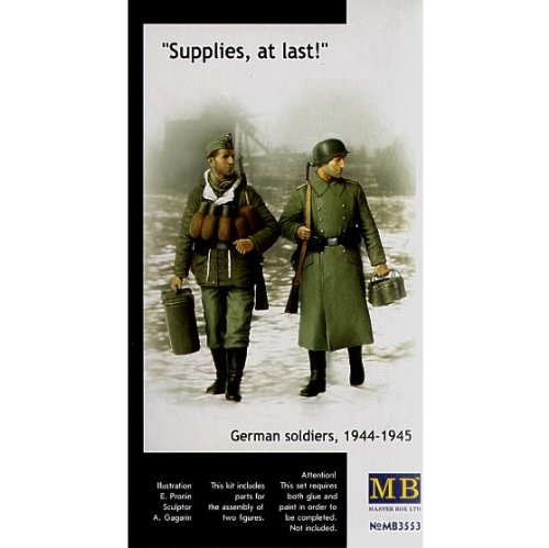 Masterbox 1:35 Scale Supplies at Last! German Soldiers 1944-45 Assembly Parts