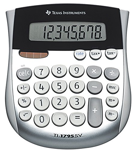 Texas Instruments TI1795 Desk calculator - Black, Silver, Unité
