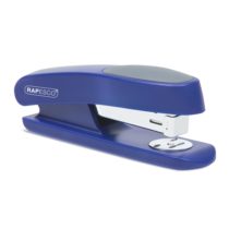 Rapesco RR7260L3 Sting Ray Half Strip Stapler - 20-Sheet Capacity - Blue