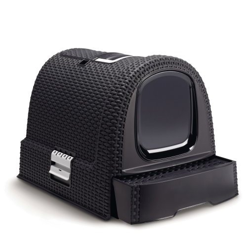 Curver Petlife Cat Litter Box with Lid and Scoop - Image 2
