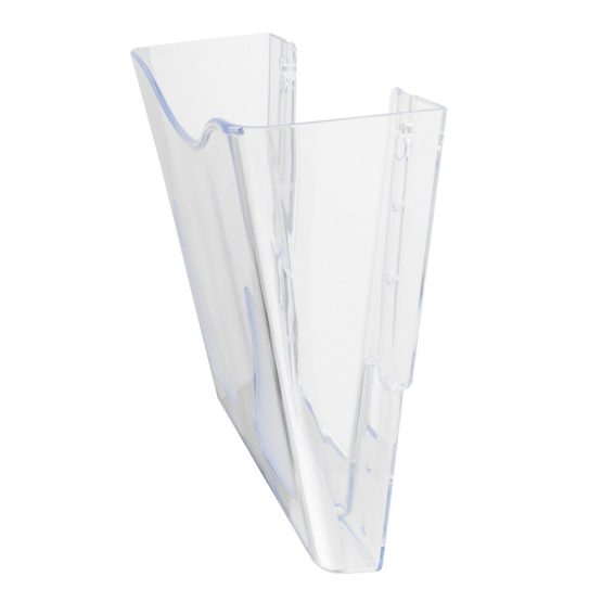 Deflecto CP078YTCRY A4 Portrait Literature File - Crystal - Image 4