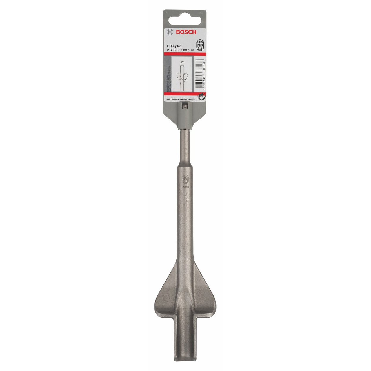 Bosch 1x PRO SDS plus Winged Gouging Chisel (for Concrete Brick, diameter mm, Professional Accessory Rotary Hammer Drill - Image 2