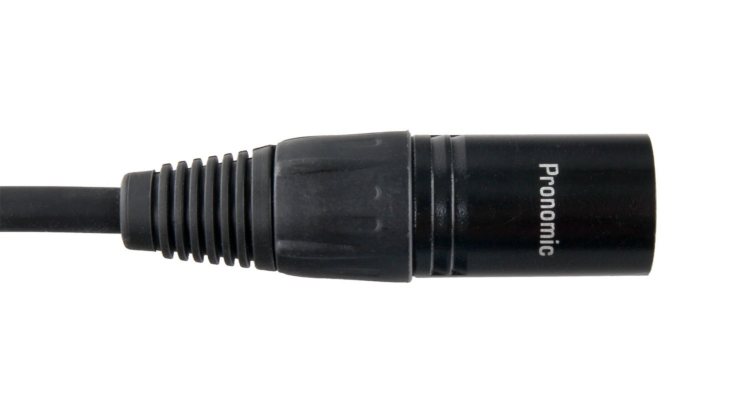 Kit con 10 cavi Pronomic Stage XFXM-20 XLR Microfono cavo 20 m Nero