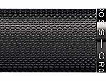 Cross ATX Refillable Click-Off Cap Stainless Steel Ballpoint Pen with Diamond Pattern, Medium Ballpoint, includes Premium Gift Box and Black Cartridge, 1 Pack, Metallic Black