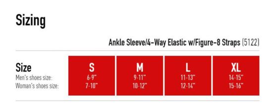 Mcdavid 5122 - Elastic Ankle Support Sleeve with Straps - Non-Neoprene Compression Ankle Support - Image 2