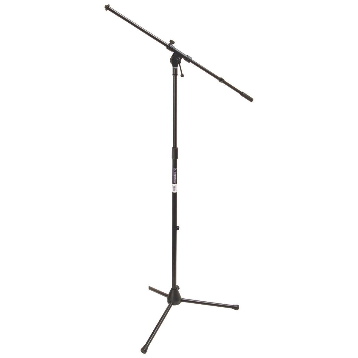On Stage Stands MS7701B Euro Boom Mic Stand, Black, 4.25 in*32.5 in*4.0 in