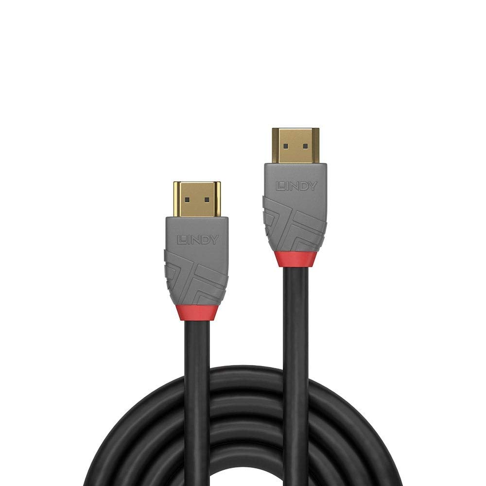 Lindy 2m High Speed HDMI Cable, Anthra Line, Premium Design, Gold Plated, Ethernet - Image 2