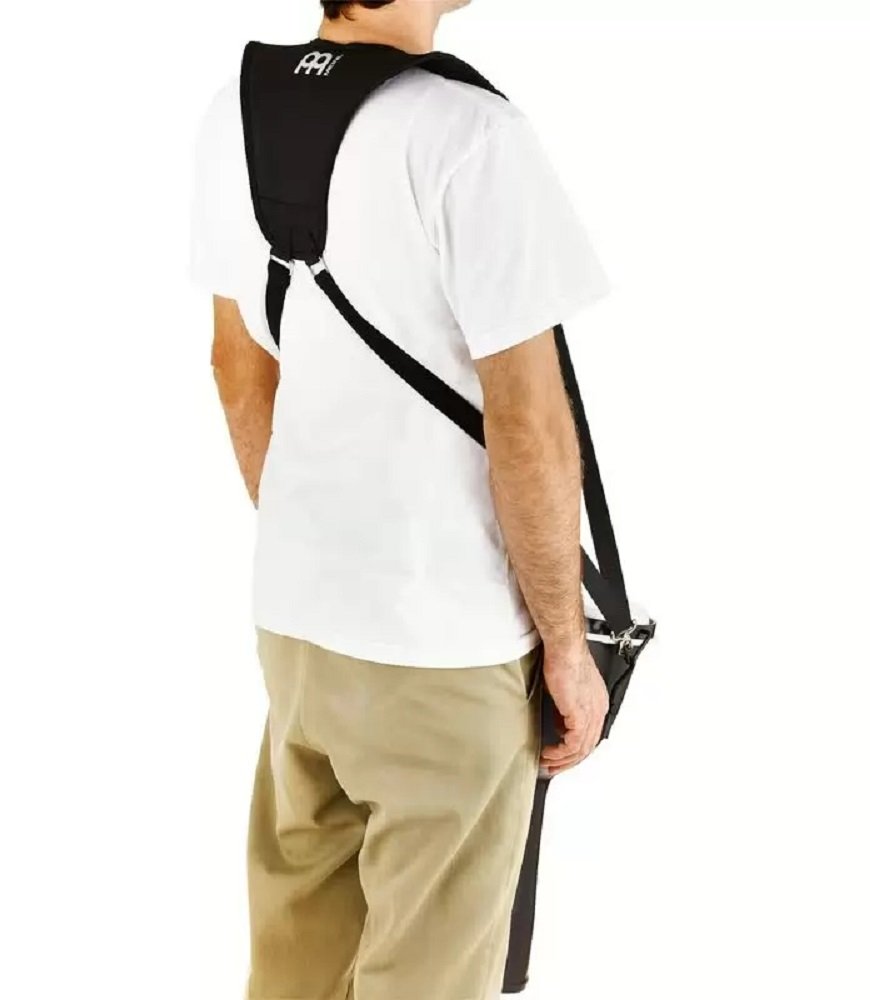 Meinl Percussion Professional Djembe Strap - Shoulder Strap for Djembes - Adjustable - Padded - Nylon, Black (MDJS2) - Image 4