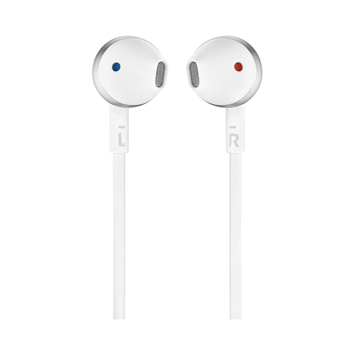 JBL T205 Earbud Headphones - Chrome - Image 4