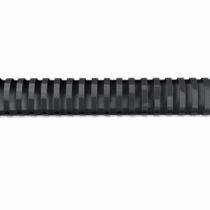 GBC CombBind Binding Combs, 45 mm, 390 Sheet Capacity, A4, 21 Ring, Black, Pack of 50, 4028186