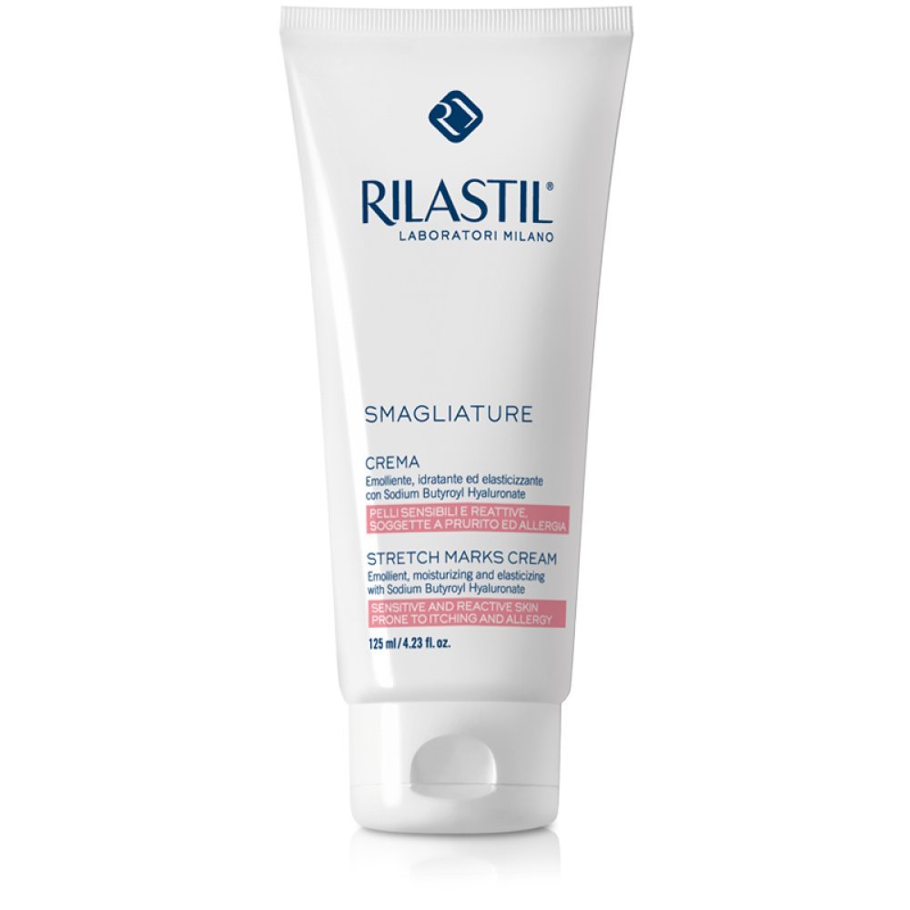 Rilastil Women's Anti-Stretch Mark Cream, 200 ml, 200 ml (Pack of 1)