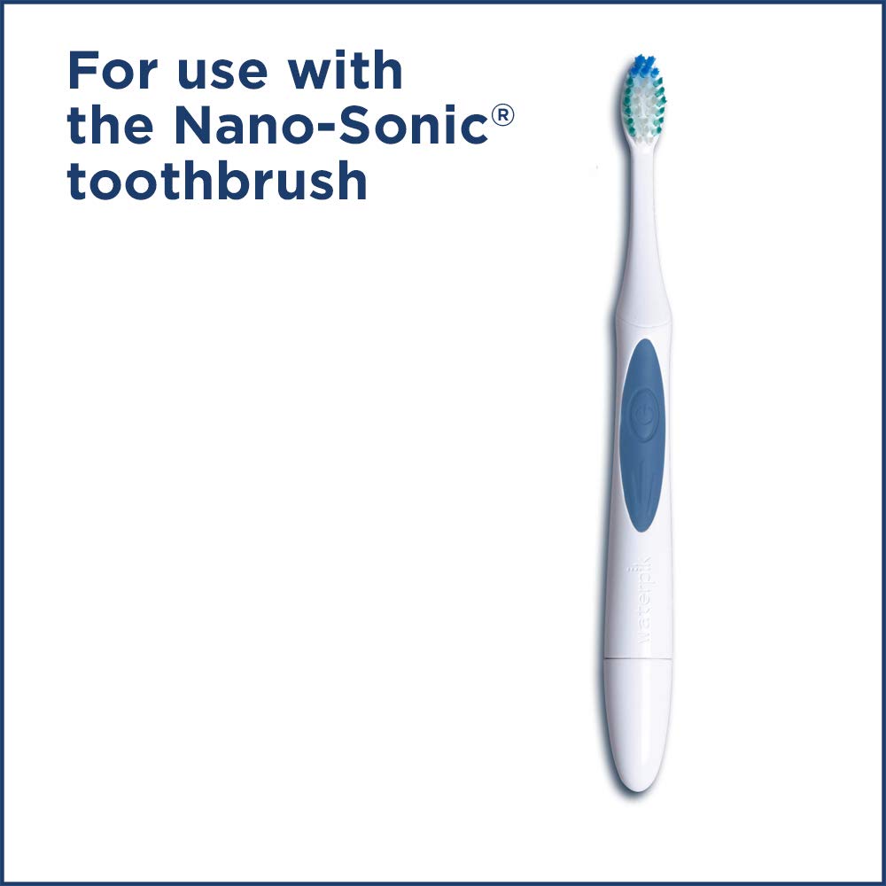Waterpik NanoSonic Brush Heads, Replacement Brush Heads for NanoSonic