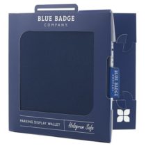 Blue Badge Co. Navy Drill Hologram-Safe Disabled Parking Permit
