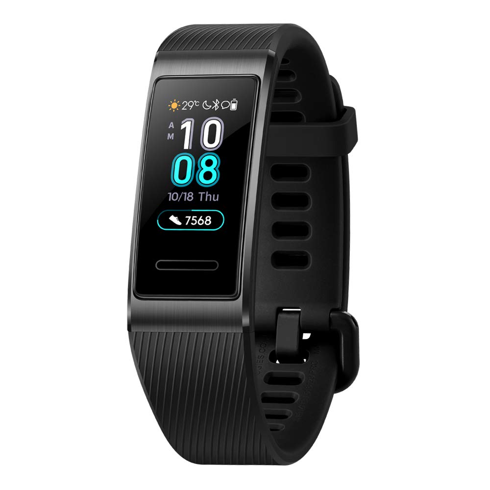 HUAWEI Band 3 Pro, Smart Band Fitness ActivitiesTracker with 0.95" AMOLED Touchscreen, 24/7 Continuous Heart Rate Monitor