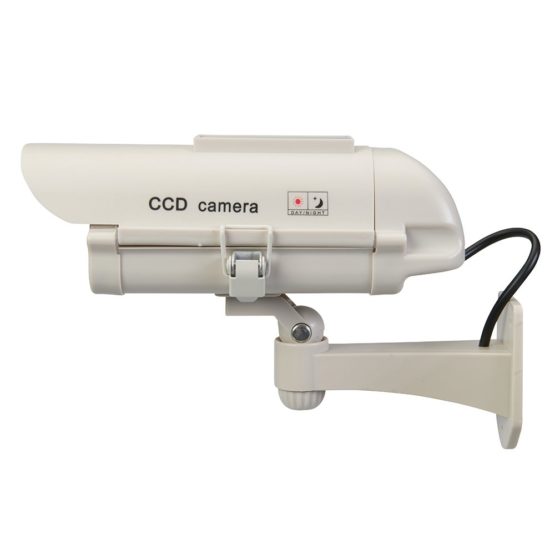 Silverline 614458 Dummy CCTV Camera with LED Solar Powered - Image 2