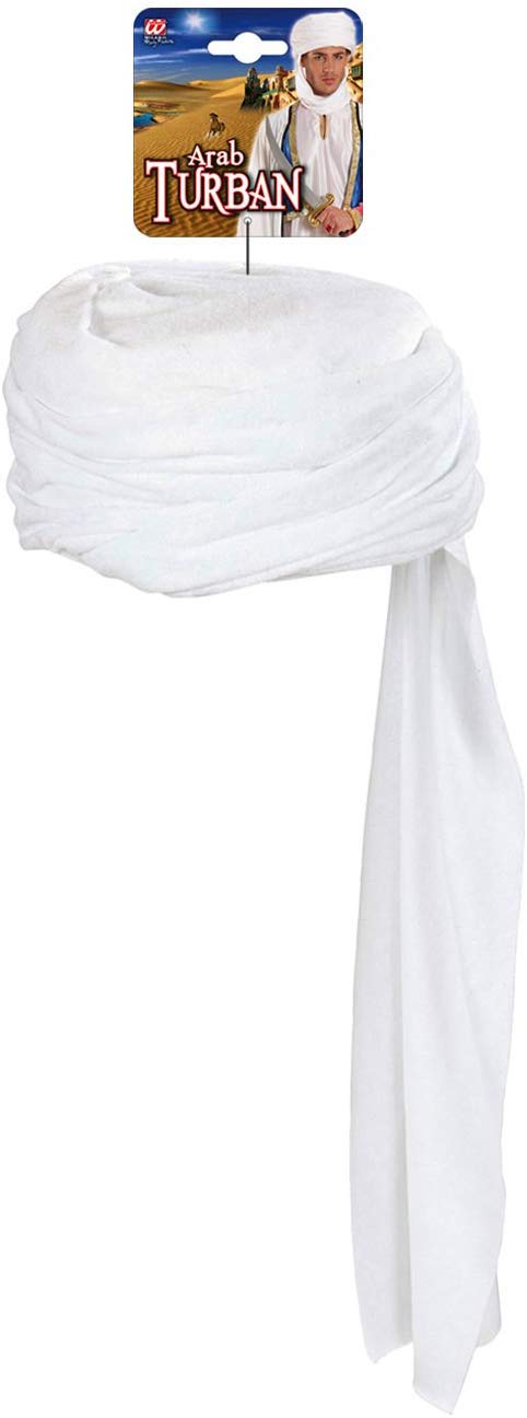 W WIDMANN MILANO Party Fashion - Arab Turban for Men Indian, Maharaja, Bollywood, Sultans, Sheikhs, Desert, Carnival, Theme Parties - Image 4