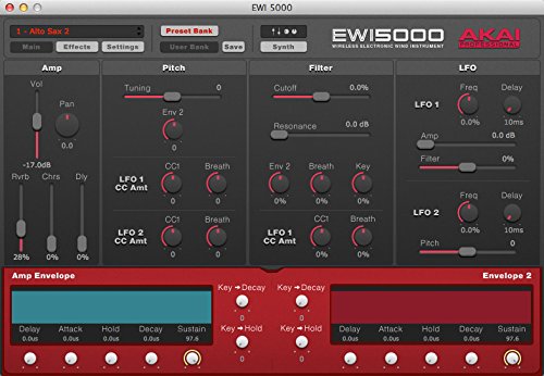 Akai Professional EWI5000 - Wireless, Battery-Powered MIDI Controller Electronic Wind Instrument With On-Board Sound Library - Image 4
