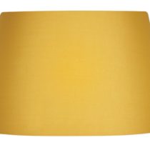 Oaks Lighting Cotton Drum Shade, 12-inch, Yellow, Fabric