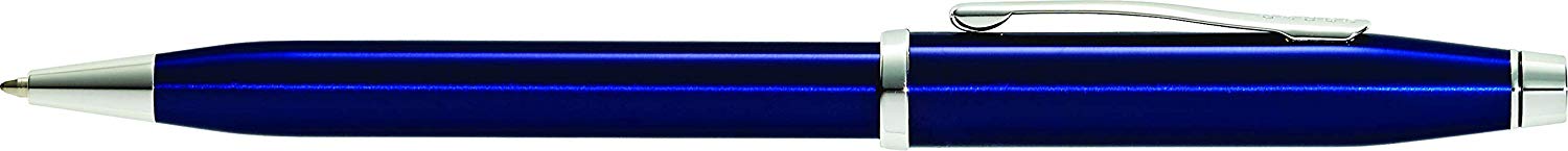 CROSS Century II Translucent Blue Lacquer - Rhodium-Plated Ballpoint Pen incl. Luxury Gift Box - Refillable Medium Ballpen - Image 4