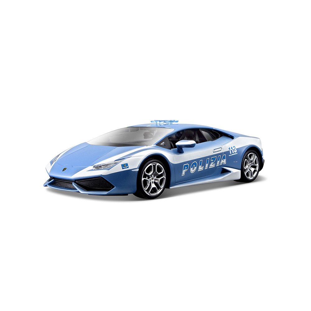 Tobar MAISTO Lamborghini Huracán Police, Realistic 1:24 Scale Model Car, Replica with Opening Doors and Boot - Image 2