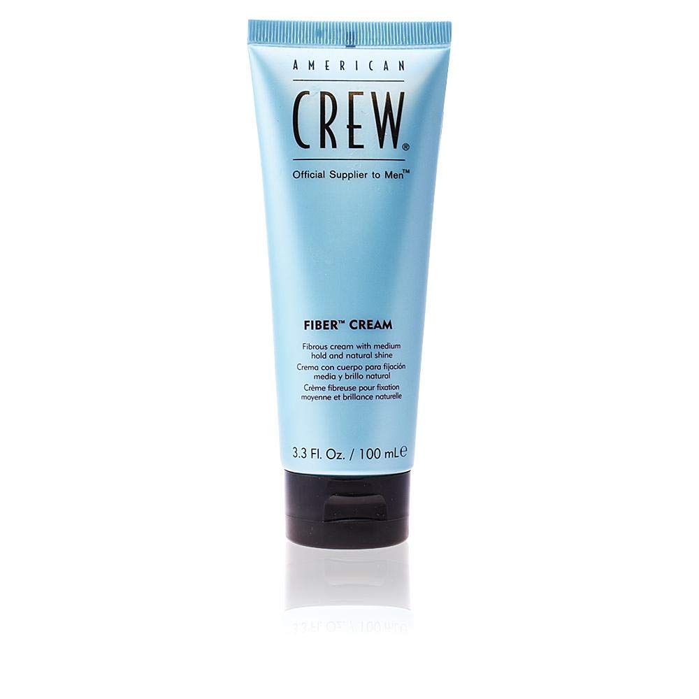 American Crew Fiber Cream with Medium Hold & Shine for Flexibility & Control (100ml) for All Hair Types Hair Styling for Men