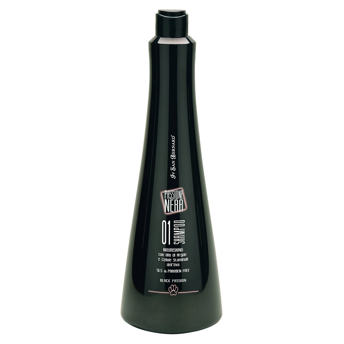 Iv San Bernard 020613 Passion Nera 01 Shampoo 1000 ml, 1000 Milliliters