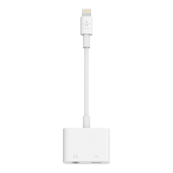 Belkin 3.5 mm Audio + Charge Rockstar (iPhone Aux Adapter/iPhone Charging Adapter for iPhone 13, 13 Pro, 13 Pro Max, 13 mini, 12, 12 Pro/Pro Max, 12 mini and More) - Image 4